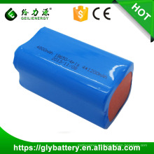 Paquete de la batería del Li-ion del alto rendimiento 3.7V 4800mah 18650 para las herramientas electrónicas